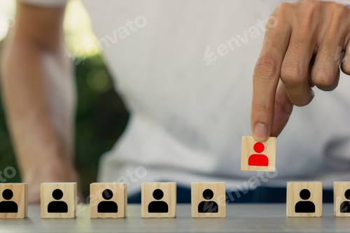 Preview: Leadership and think different concept