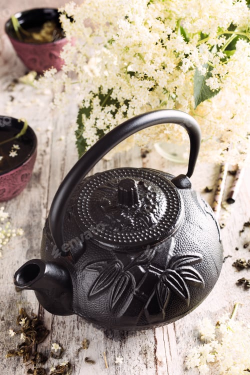 Preview: Green tea with elder flower