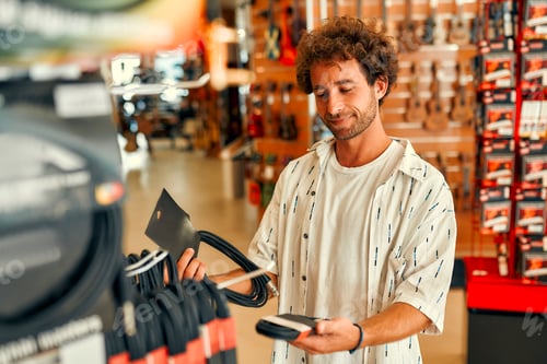 Preview: In a musical instrument store