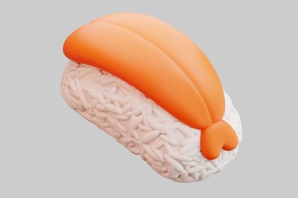 Preview: Stylized Ebi Nigiri Sushi