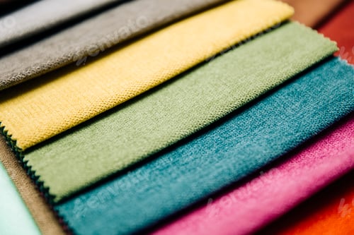 Preview: Fabric Swatches Displaying Variety of Colors and Textures