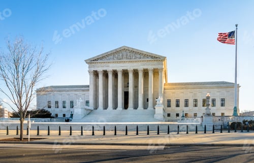 Preview: The United States Supreme Court building - Washington, D.C., USA