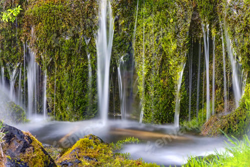 Preview: Detail of a small waterfall