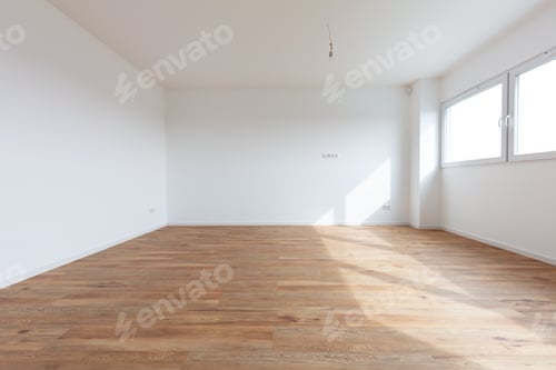 Preview: Empty new office room with small kitchen for rent