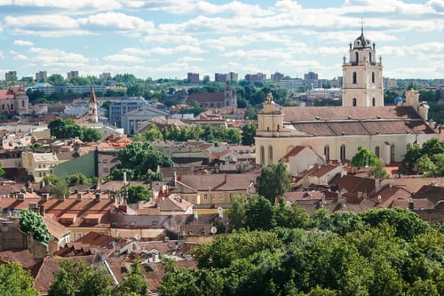 Preview: Church in town.