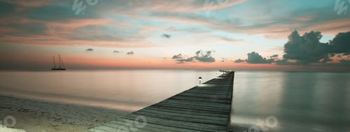 Preview: Boardwalk on beach