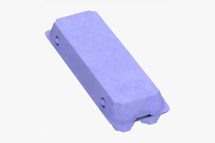 Preview: 12-Egg Carton: Customizable Paper Pulp Food Container