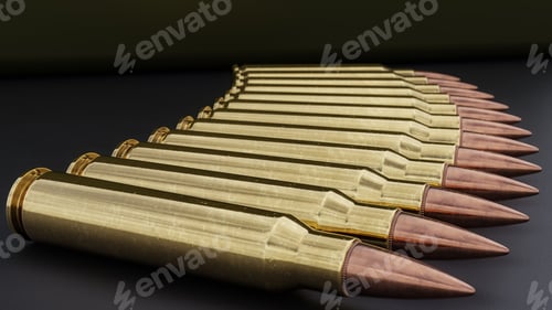 Preview: 556mm Ammunition Background