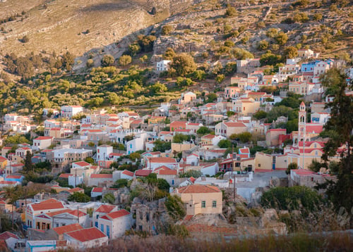 Preview: Symi Island, Greece islands holidays from Rhodos in Aegean Sea.