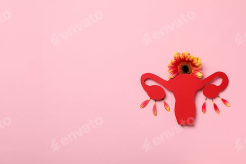 Preview: Women's health and women's healthcare concept with uterus