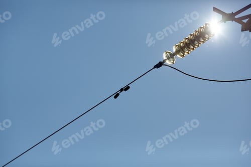 Preview: high-voltage power lines, electricity transmission, electricity transportation