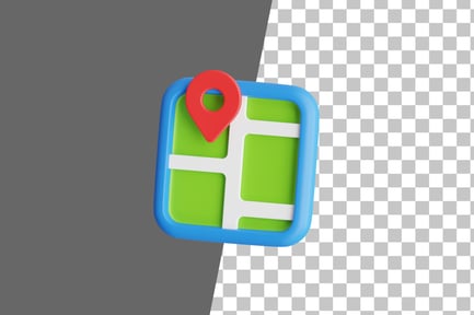 Preview: Map 3D Icon