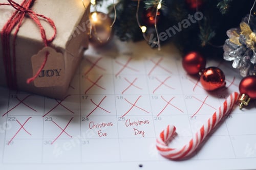 Visualização: Contagem regressiva para o Natal