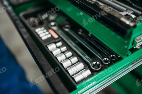 Preview: Car service tool box, professional instrument