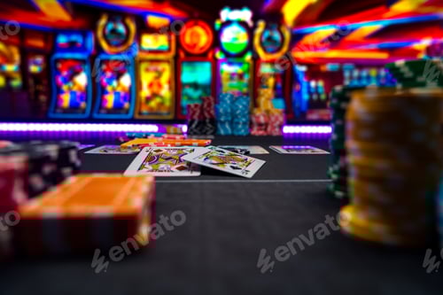 Preview: Poker cards at the casino