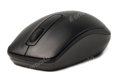 Preview: Mouse for computer on white background