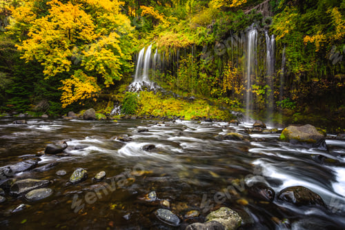 Preview: Mossbrae Falls In Dunsmuir, Northern California