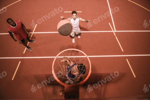 Preview: Guys playing basketball
