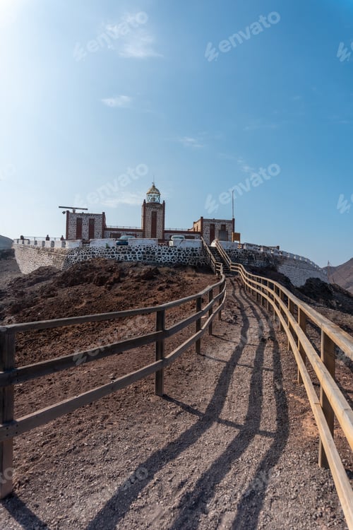 Preview: Entallada lighthouse in the municipality of Las Playitas, Fuerteventura, Canary Islands