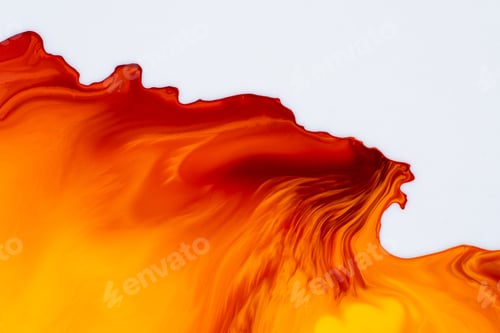 Preview: Abstract flow of liquid paints in mix