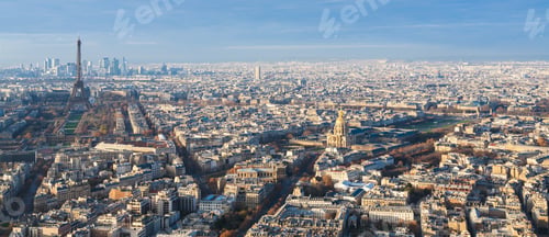 Vista previa: Paris skyline with Eiffel Tower and Les Invalides