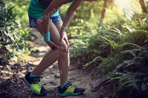 Preview: Sports injured knee