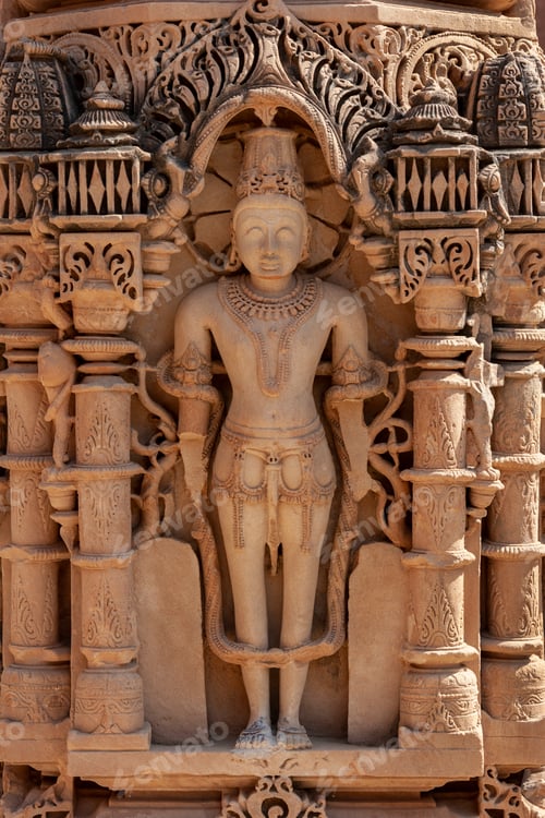 Preview: Hindu sculpture at the Mahavira Temple - Osian - India