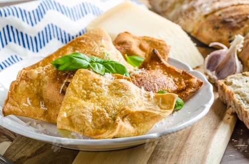 Preview: Fried ravioli stuffed