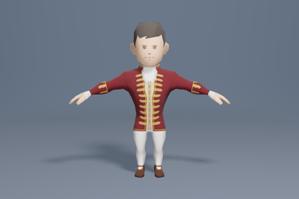 Preview: Medieval character lord 1