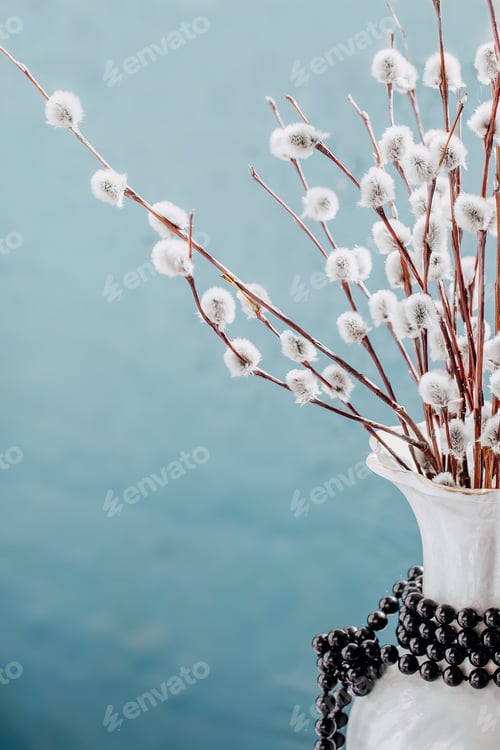 Preview: Spring willow art composition