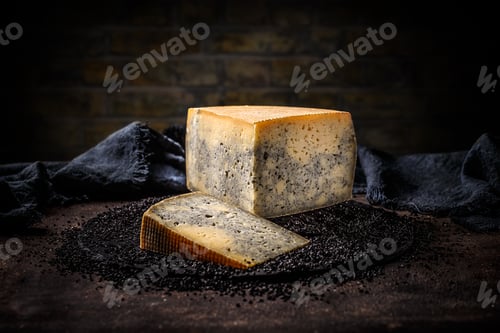 Preview: Slice segment of a cheese