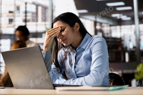 Preview: Corporate executive battles a migraine and stress due to professional struggles
