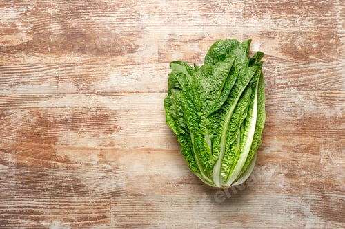 Preview: Romaine lettuce, top down view