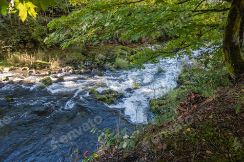 Preview: A View Of Rapids On The Tumwater River In Washington State.