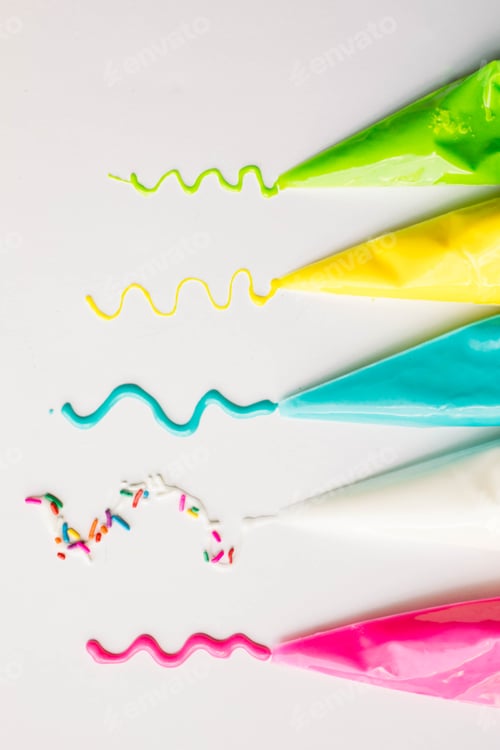 Preview: Colorful frosting