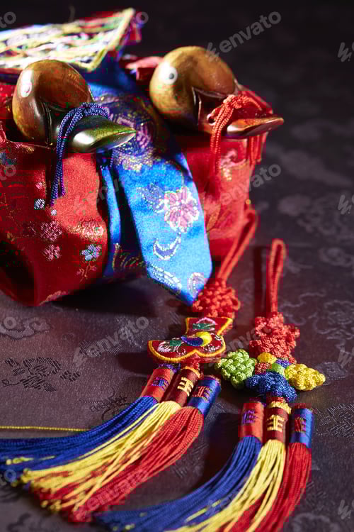 Preview: Korean Traditional Gift Box and Norigae