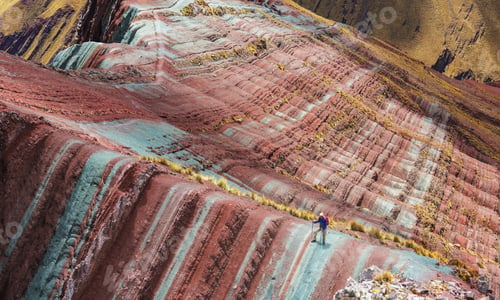 Preview: Hiker in Pallay Poncho