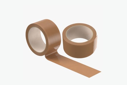 Preview: Brown Packing Tape Rolls - Adhesive Packaging