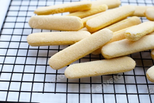 Preview: Sponge finger cookies, Italian savoiardi biscuit snack