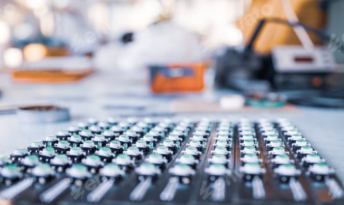 Preview: Panel of LED light indicators is in the production