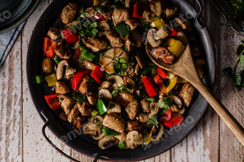 Preview: Stir fry chicken