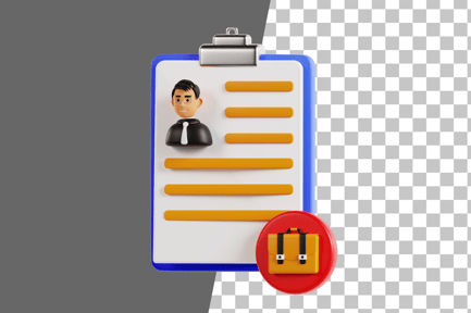 Preview: CV Form 3D Icon
