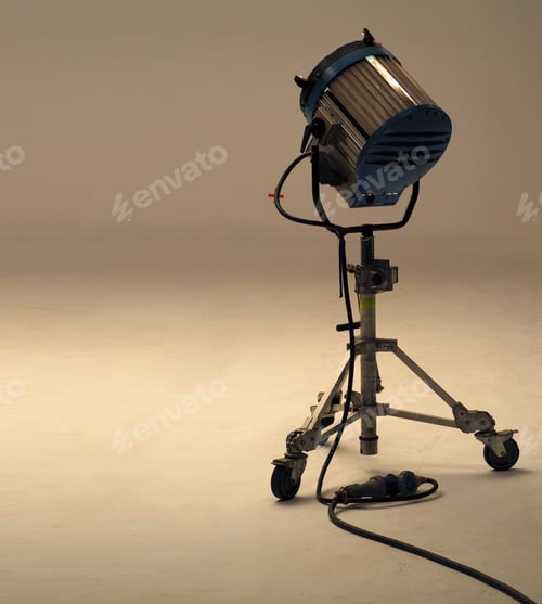 Preview: Big studio lights for video movie or film production