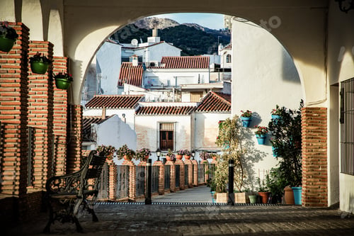 Preview: picturesque village of Mijas. Costa del Sol, Andalusia, Spain
