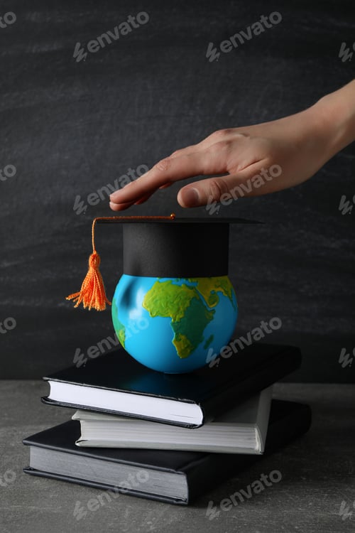 Preview: Concept of graduation, high school graduation, college graduation