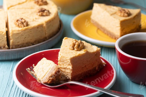 Preview: appetizing pumpkin cheesecake