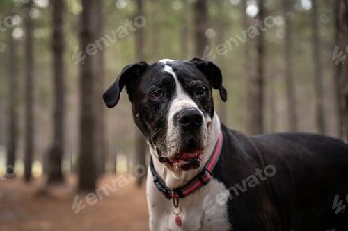 Preview: Great Dane dog portrait