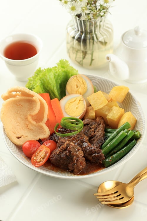 Preview: Selat Solo Concoction of Salat, Known as Javanese Steak.