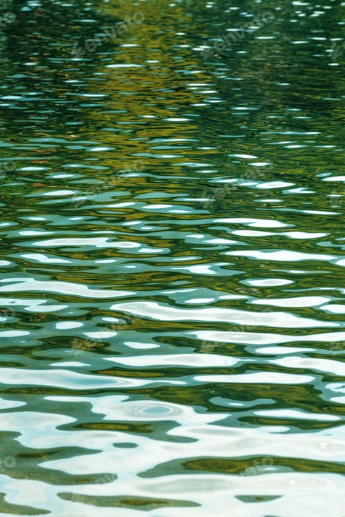 Preview: Glittering water surface of Lake Bohinj in Triglav national park in Slovenia