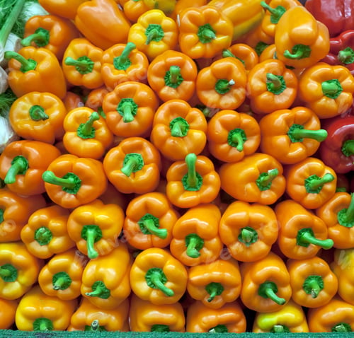 Preview: Fresh bell peppers for sale